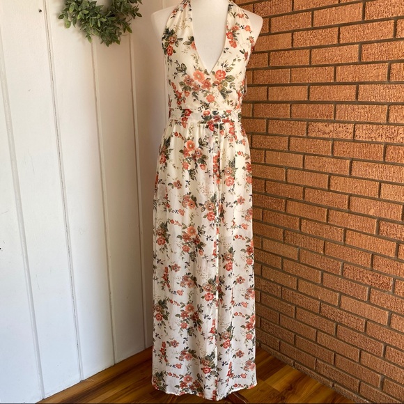 Three Bird Nest Dresses & Skirts - Three Bird Nest Floral Maxi Dress NWT